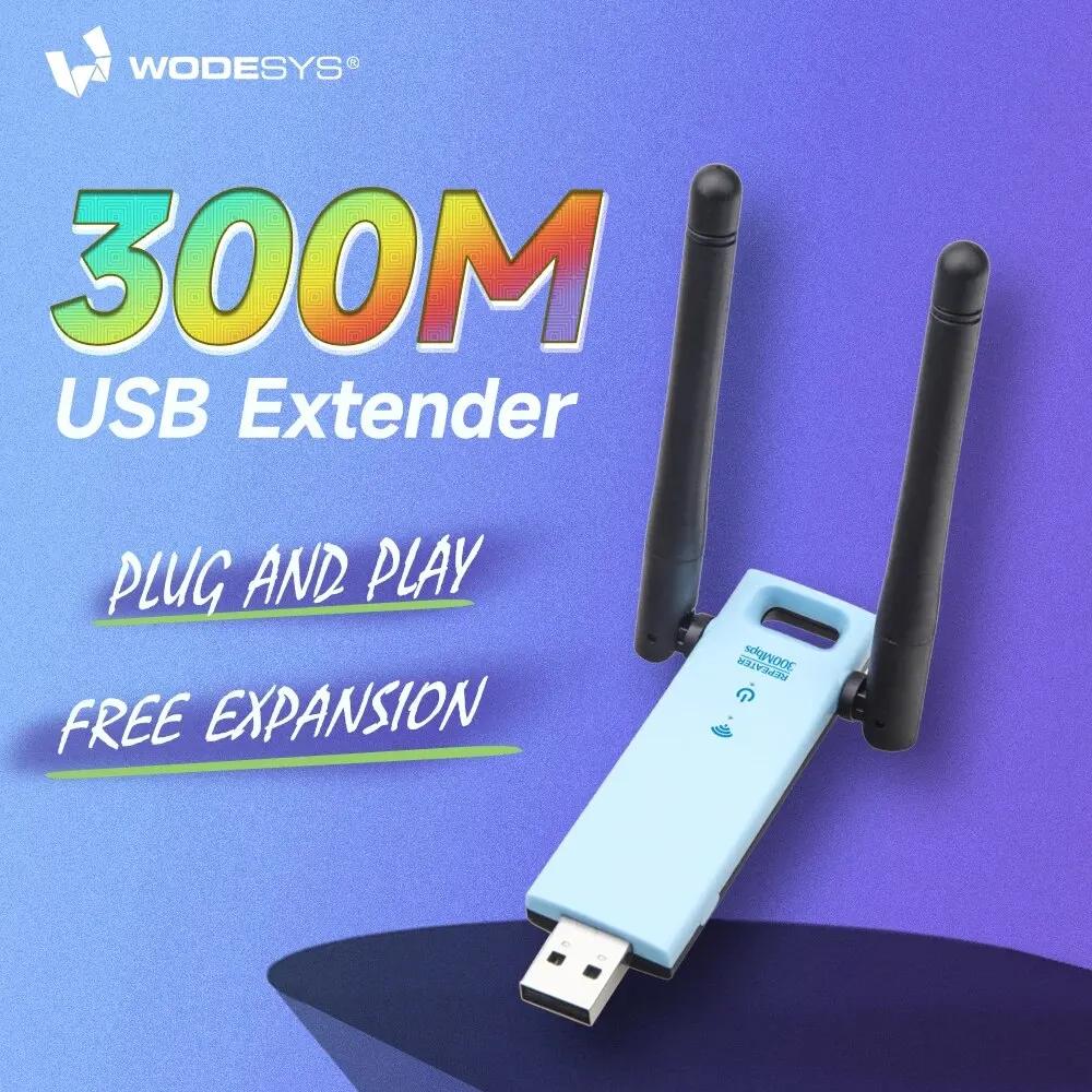 WODESYS USB  , 300M ȣ ν, 2.4G  ͽٴ, 2 ׳ Ÿ  , ũž PC ƮϿ